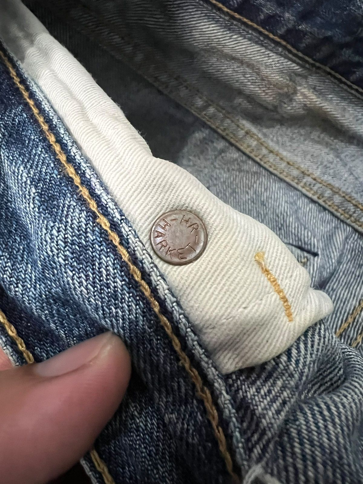Blue Blue Japan Blue Blue Japan Distress Selvedge Jean Size US 32 / EU 48 - 15 Thumbnail