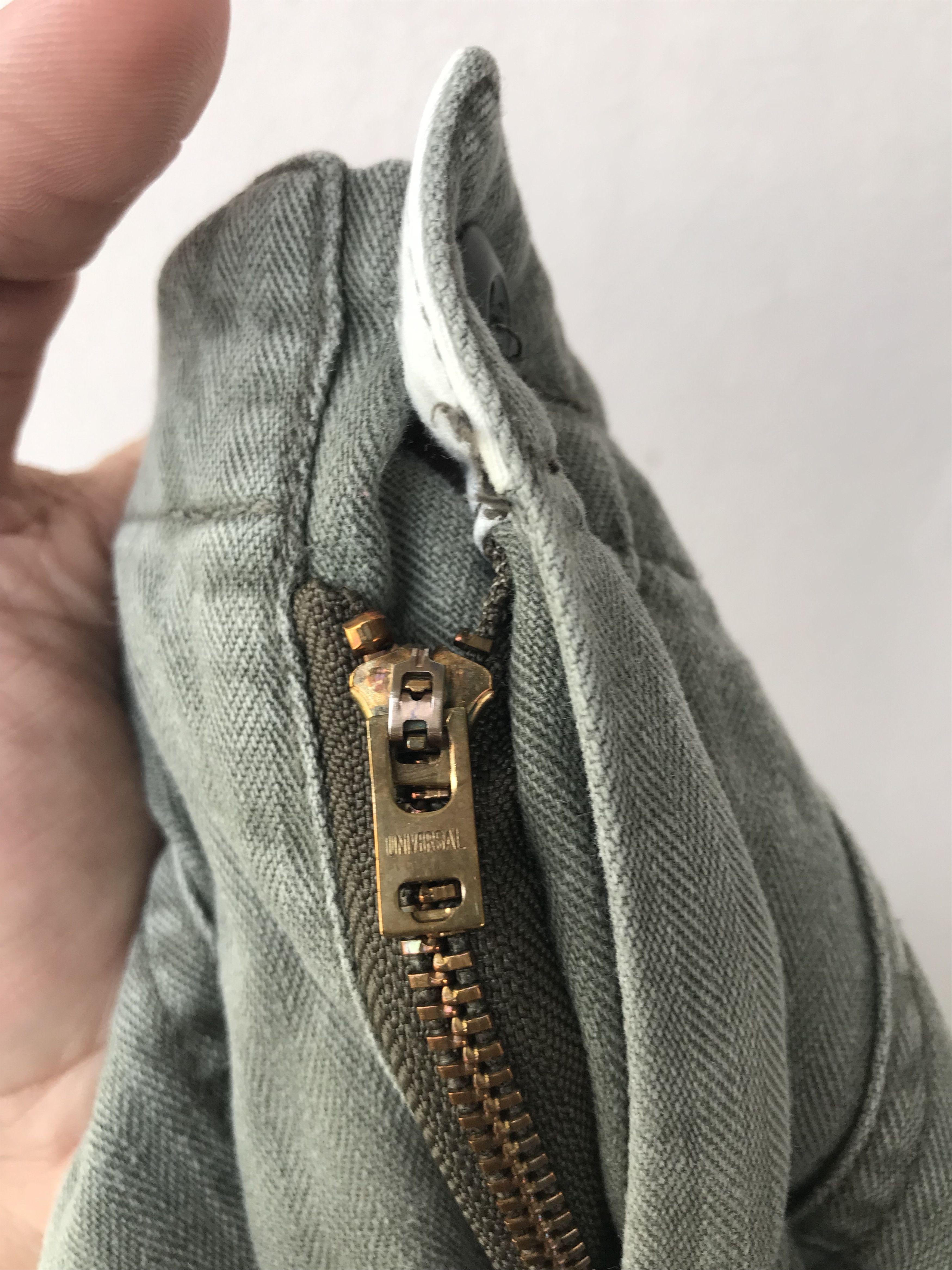 Vintage Vintage Distressed Beams Herringbone Baker Pants Size US 34 / EU 50 - 13 Thumbnail