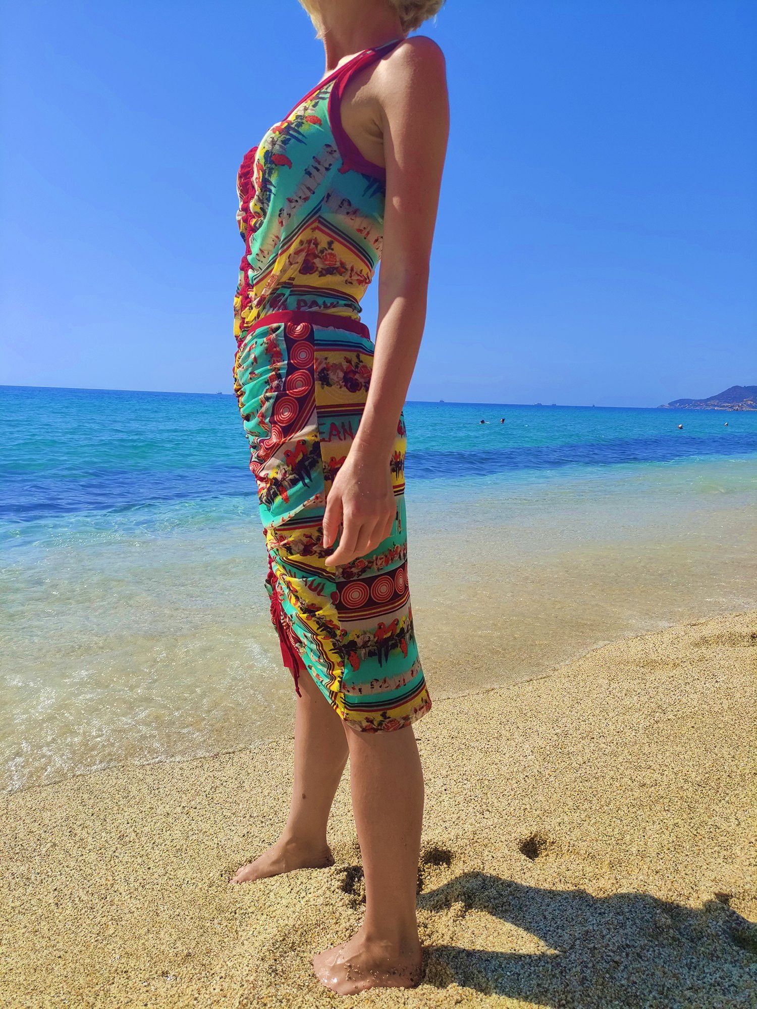 Jean Paul Gaultier Jean Paul Gaultier Diver Tropical Parrot Mesh Skirt Top Size ONE SIZE - 3 Thumbnail
