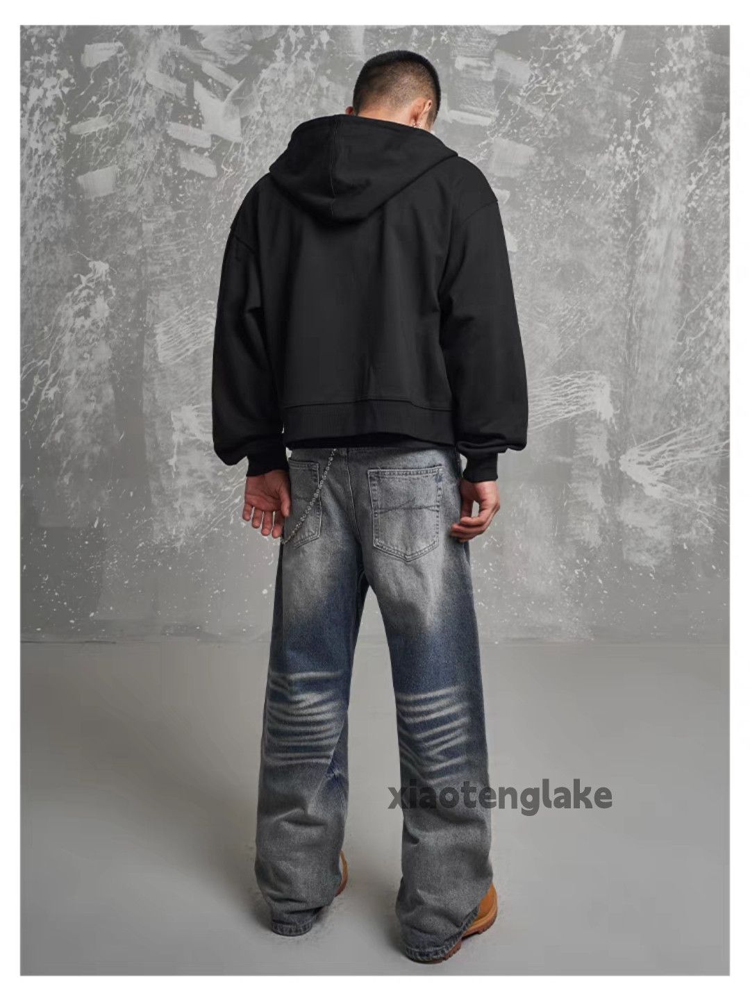 Jean × Vintage washed faded cleanfit yuppie loose baggy jeans Size US 32 / EU 48 - 8 Thumbnail