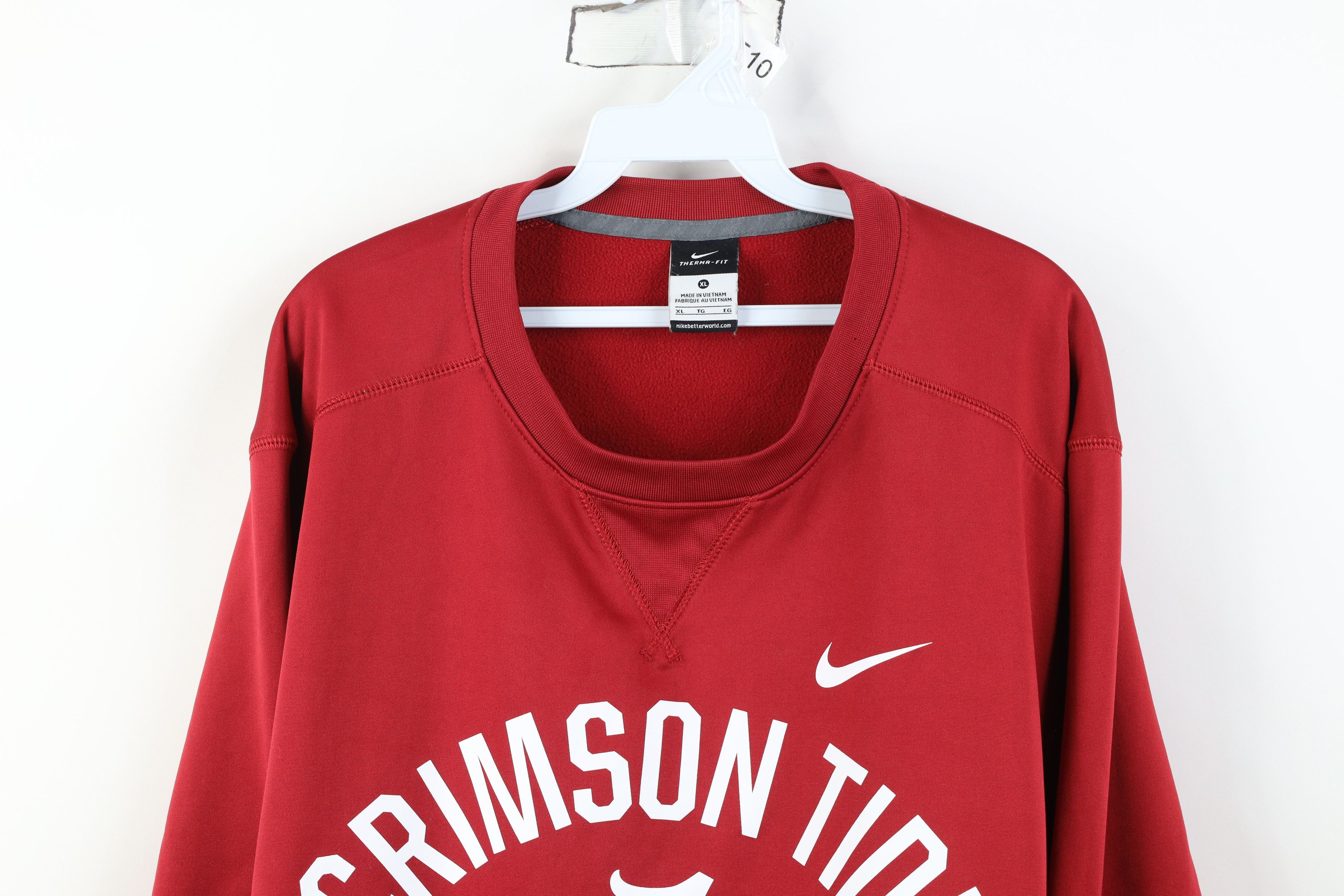 Nike Nike Therma Fit University of Alabama Crimson Sweatshirt Size US XL / EU 56 / 4 - 2 Thumbnail
