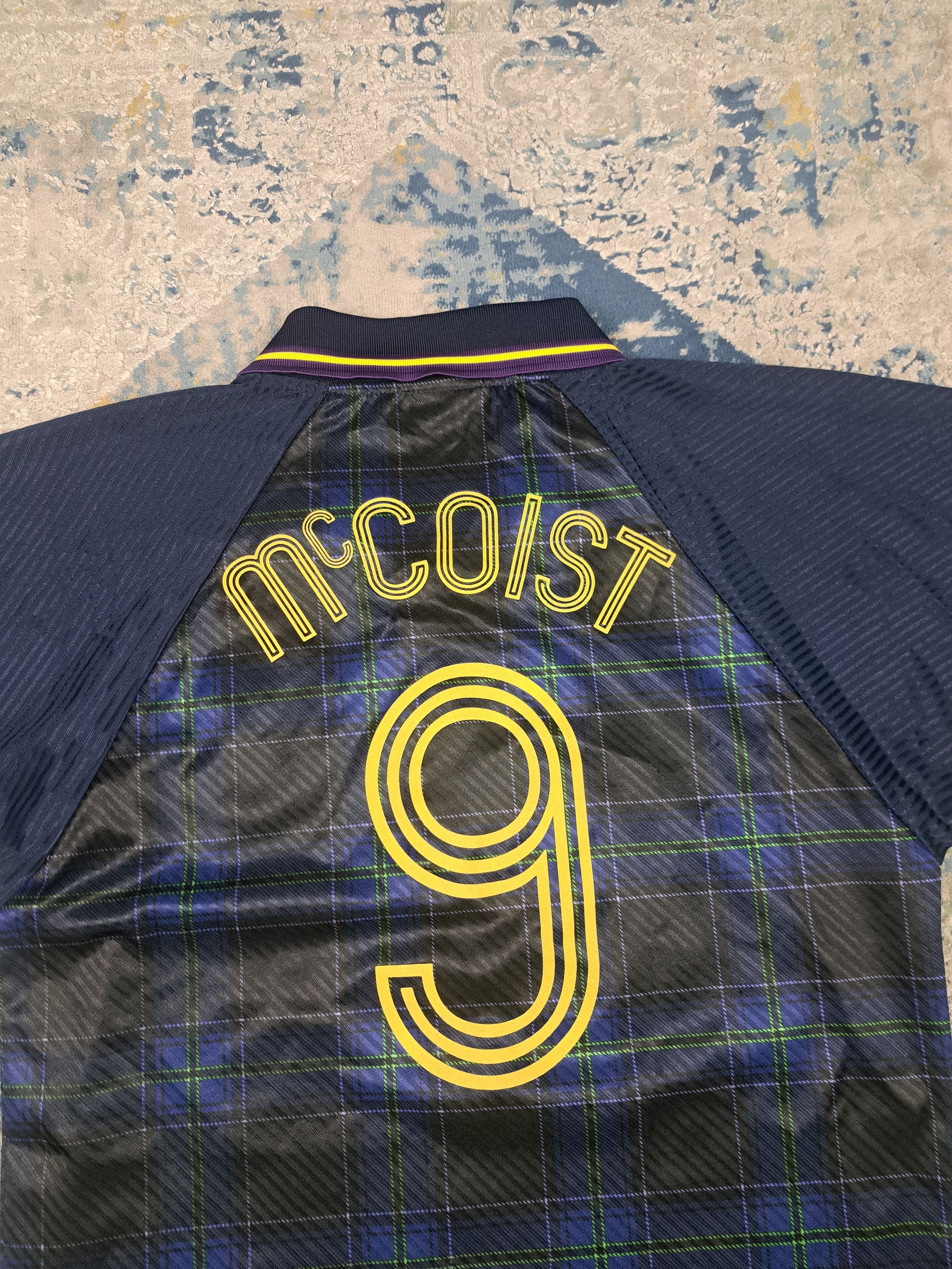 Other Vintage #9 McCoist Scotland Home Kit Soccer Blokecore Size US M / EU 48-50 / 2 - 3 Thumbnail