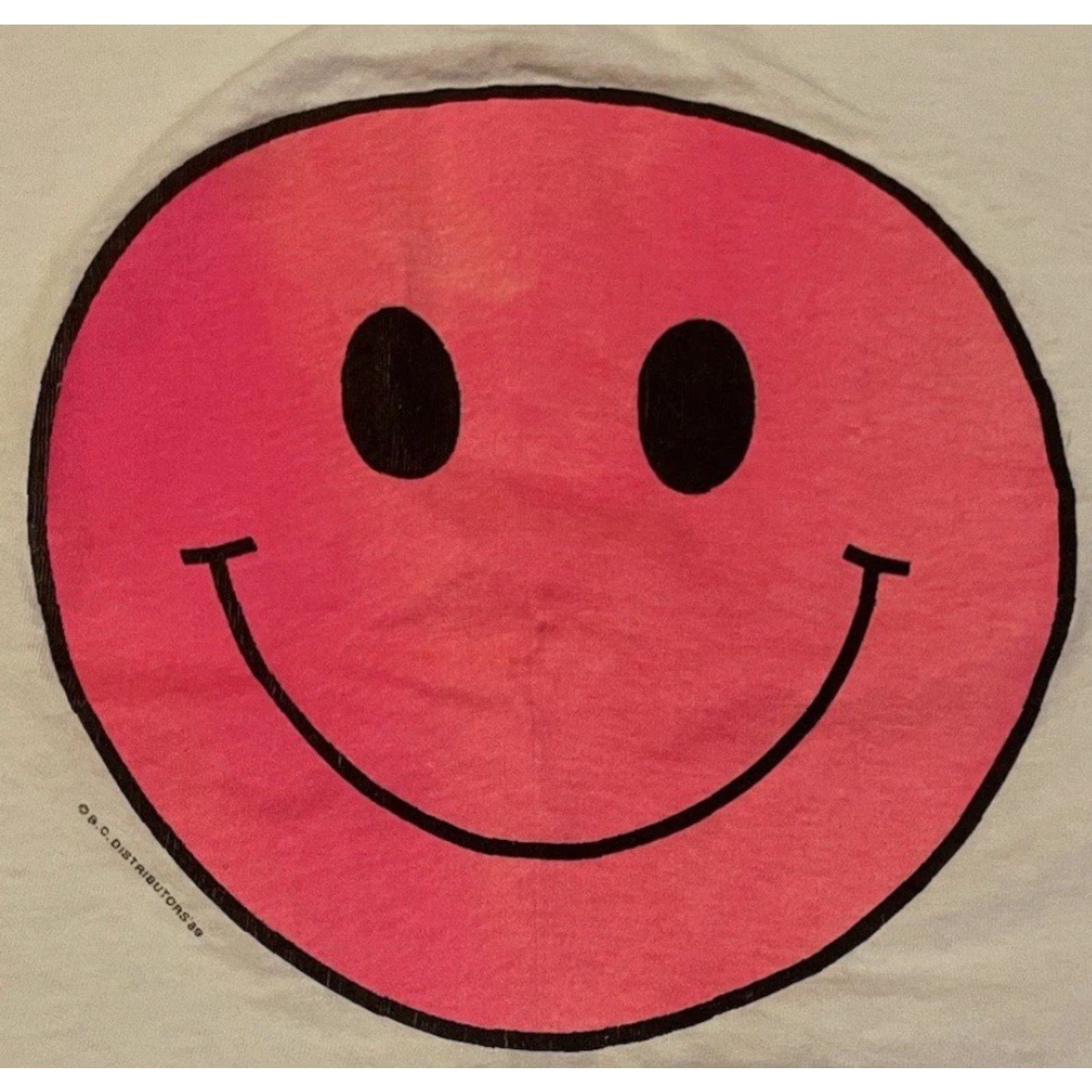Vintage VINTAGE Smiley Face Faded Tank Top Shirt M White USA Surf 80s 90s Grunge Vaporwave Mens Size US M / EU 48-50 / 2 - 2 Thumbnail