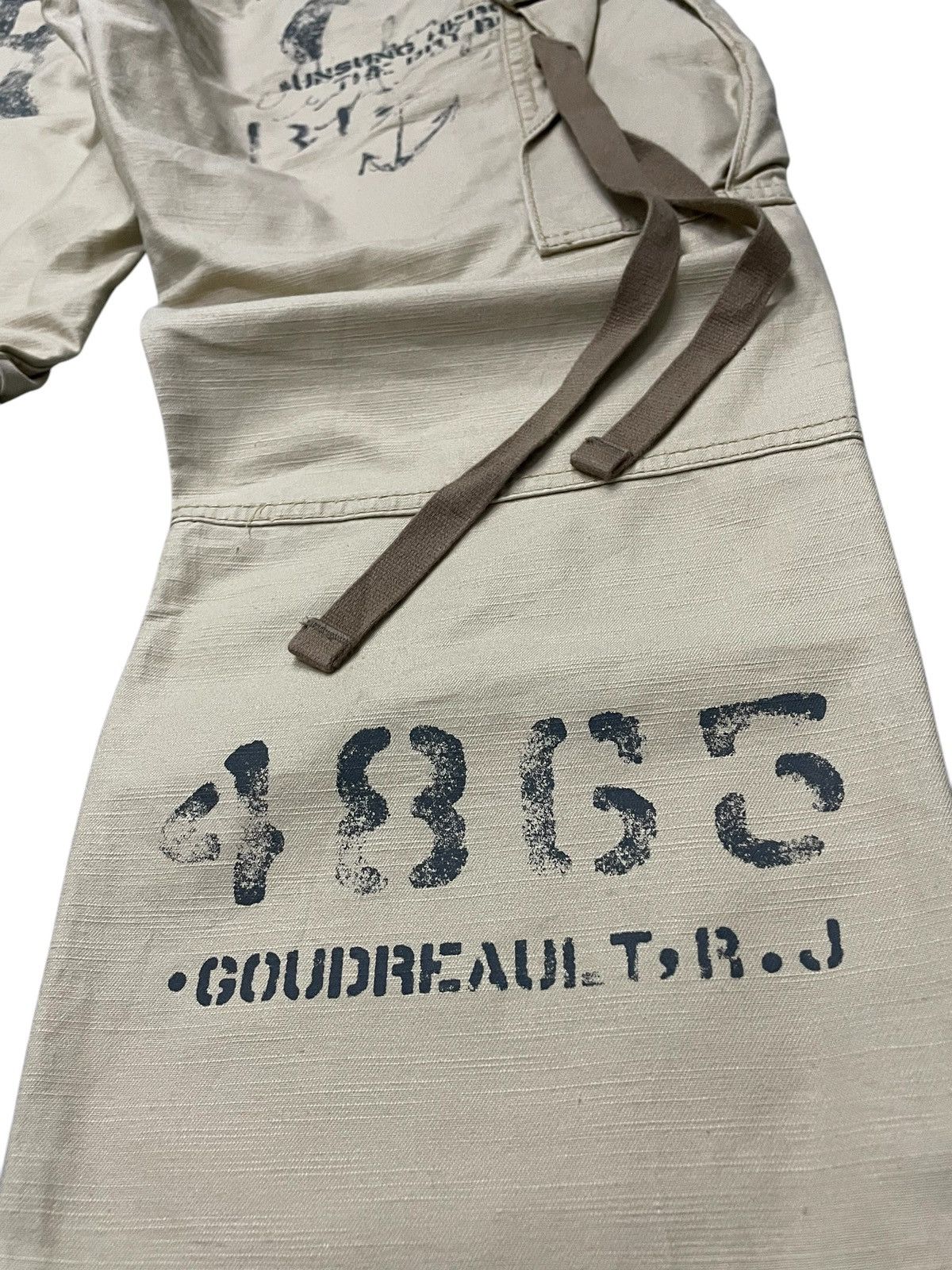 Avirex × Hysteric Glamour Rare Avirex Stencil Tattoo Naked Girl USN Cargo Pants Size US 30 / EU 46 - 17 Thumbnail