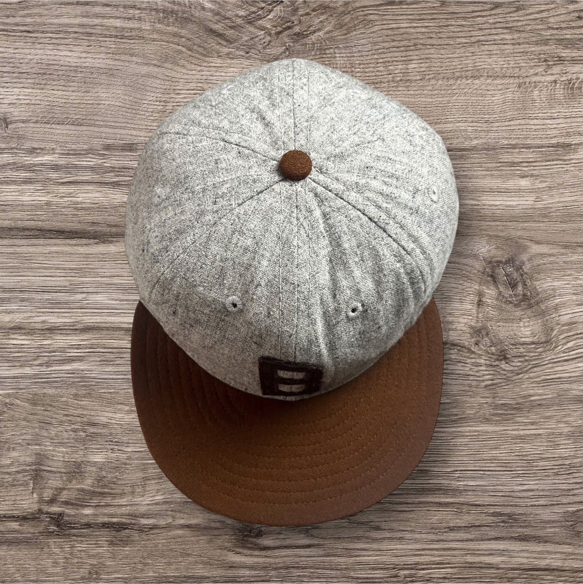 Ebbets Field Flannels 💸BIDDING OFFER💸E.F.F Size 7 1/2 Logo B Size ONE SIZE - 2 Thumbnail