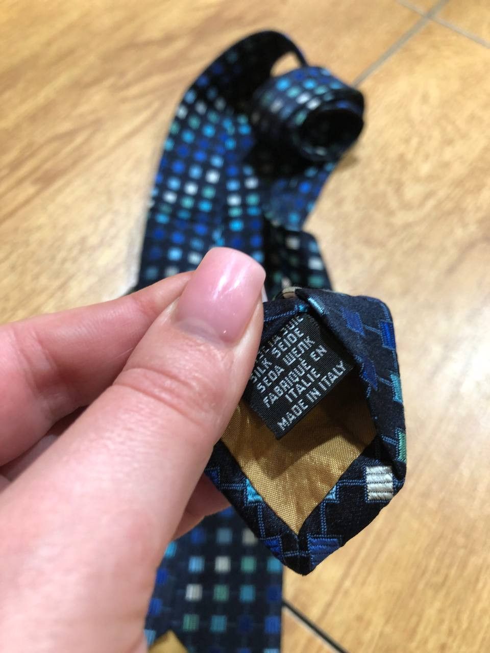 Yves Saint Laurent YSL Yves Saint Laurent Silk Tie Mens Size ONE SIZE - 3 Thumbnail
