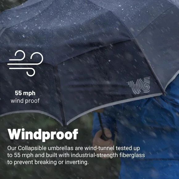 Weatherman Folds Of Honor Comfort Grip Freedom Umbrella