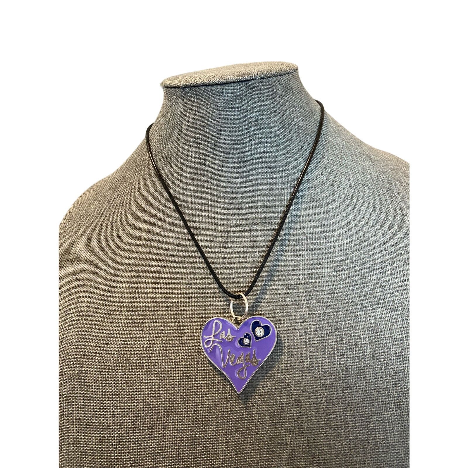 Other I love Las Vegas Purple Heart necklace Size ONE SIZE - 1 Thumbnail