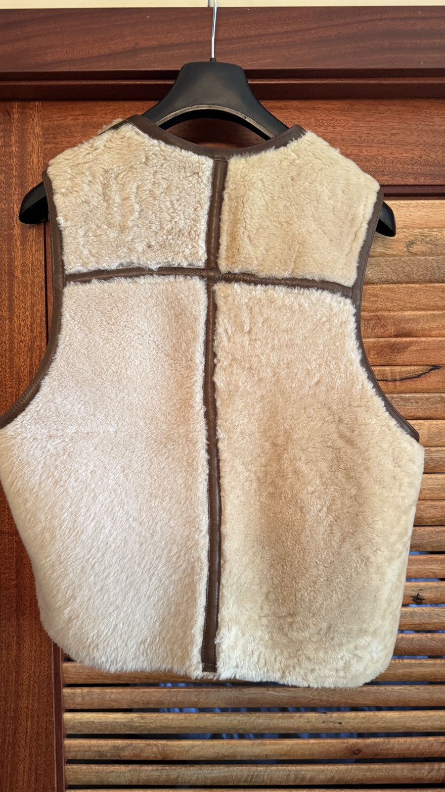 Our Legacy × Stussy Reversible shearling vest Size US M / EU 48-50 / 2 - 5 Thumbnail