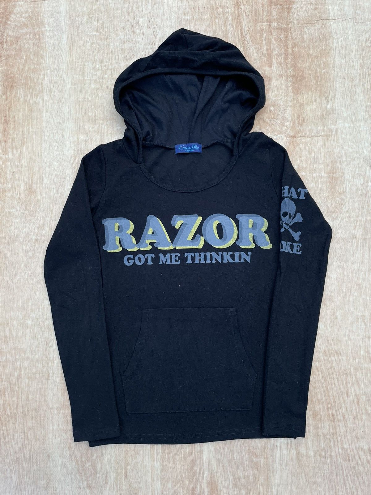Japanese Brand Razor Got Me Thinking That Coke Skull Hoodie Size US S / EU 44-46 / 1 - 4 Thumbnail