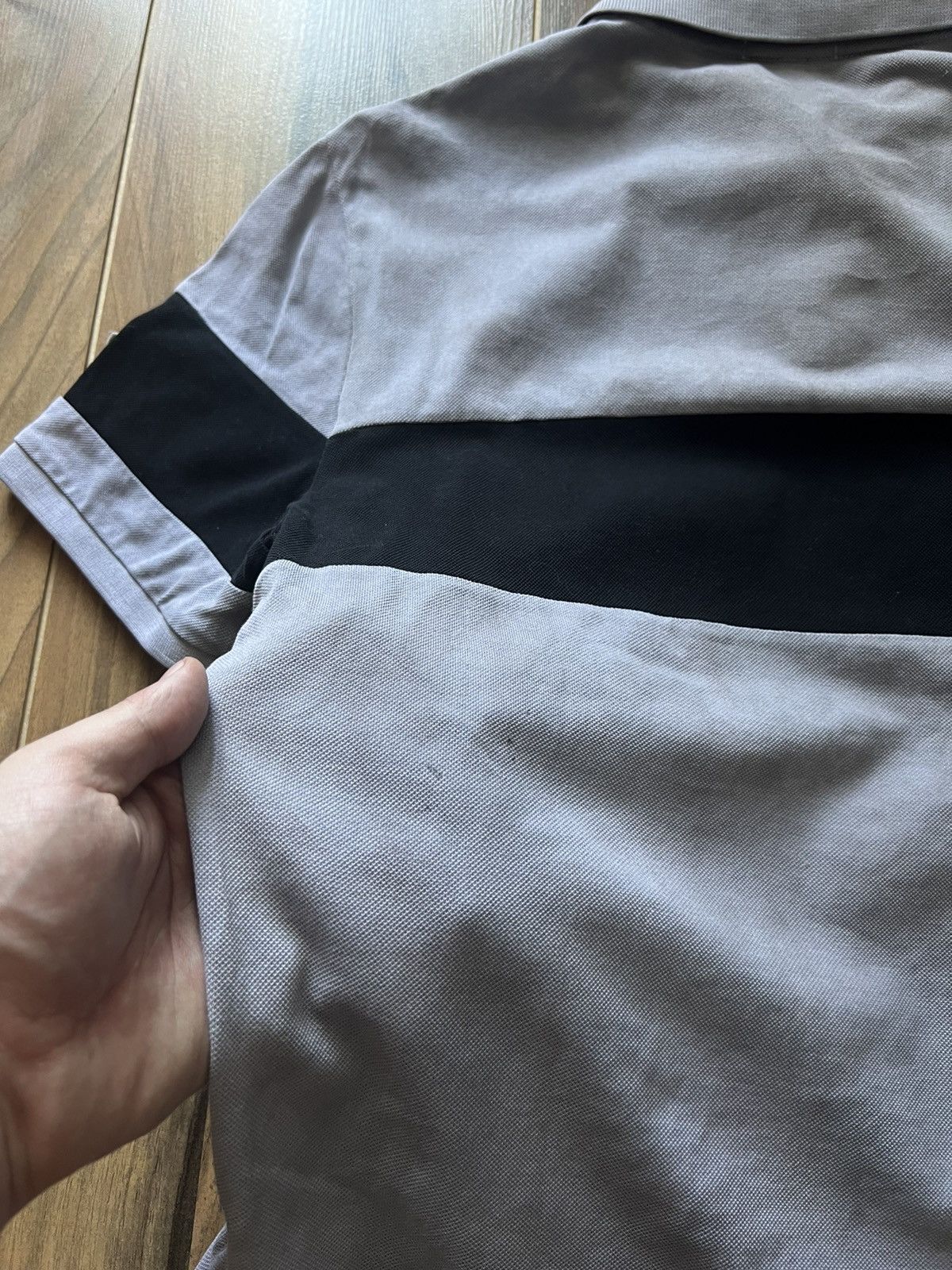 Moncler Moncler Polo Garment Washed T shirt Size US M / EU 48-50 / 2 - 5 Thumbnail