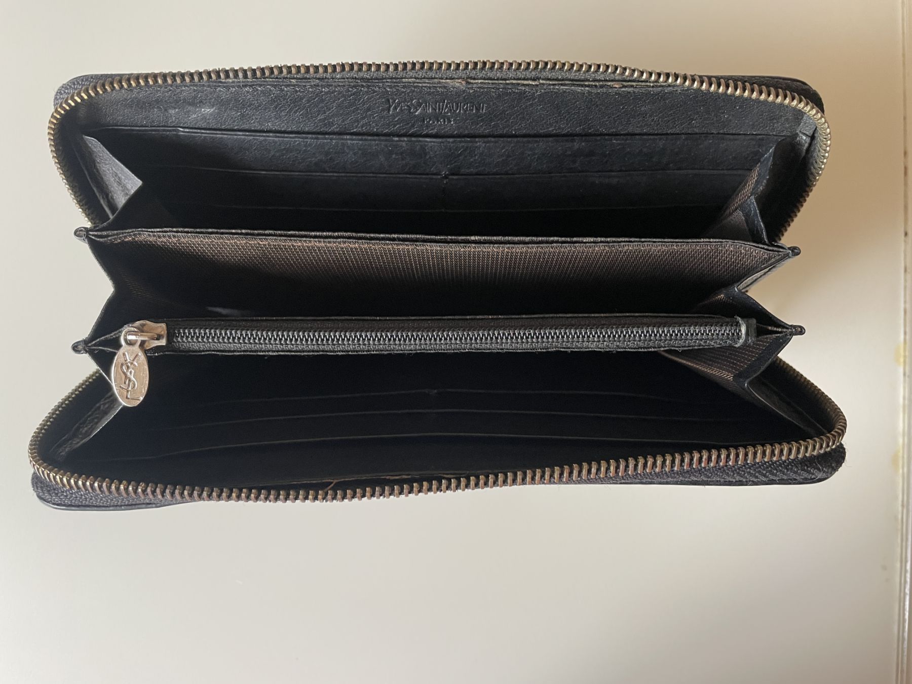 Yves Saint Laurent Yves Saint Laurent Vintage Leather Wallet Size ONE SIZE - 3 Thumbnail