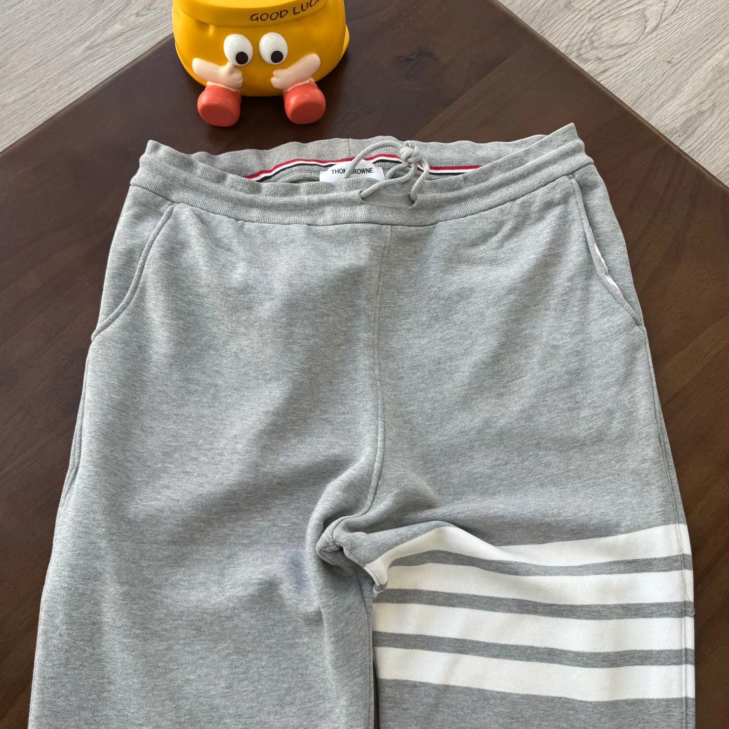 Thom Browne Classic 4-Bar Gray/White Pants Size US 34 / EU 50 - 6 Thumbnail