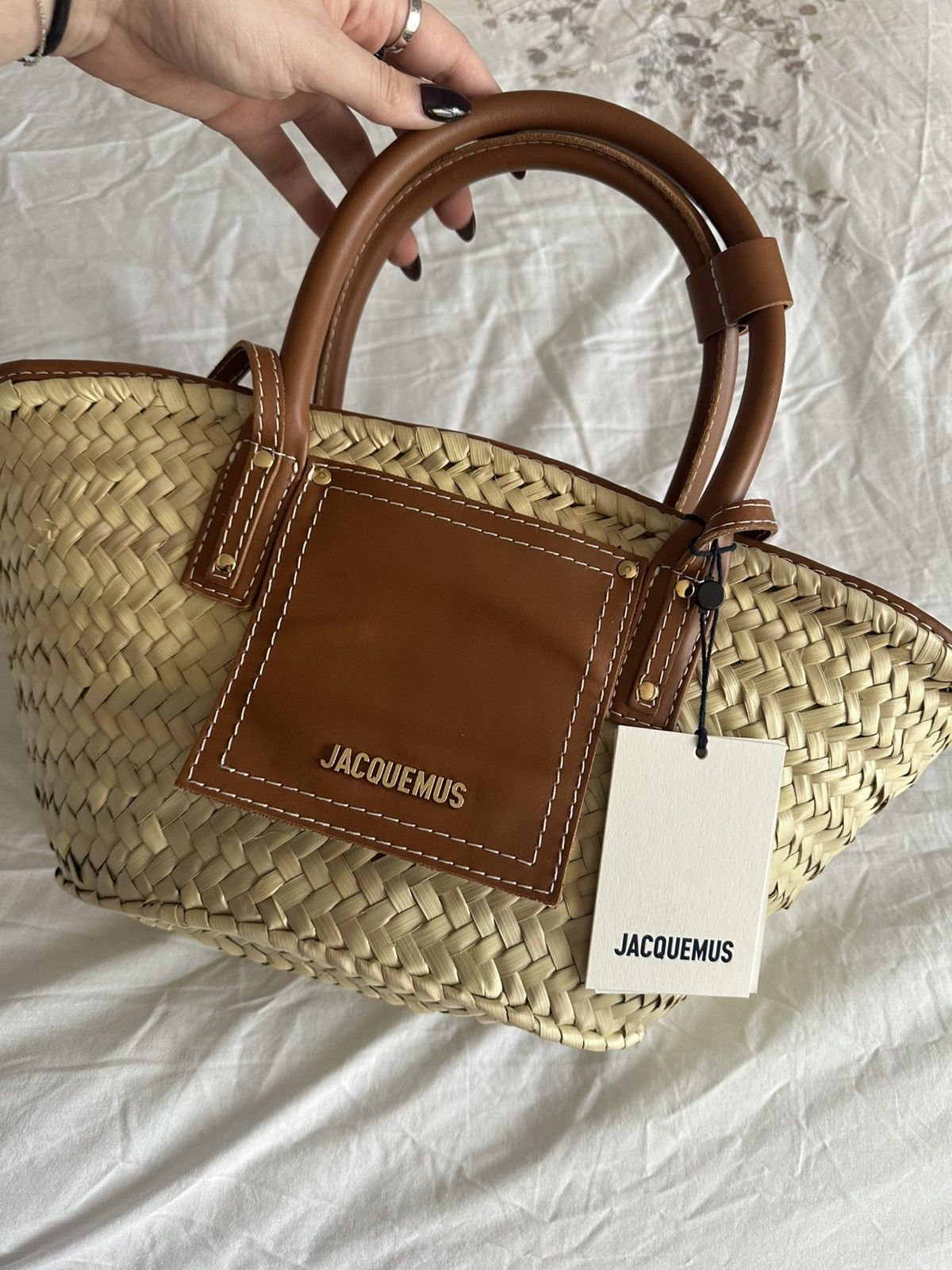Jacquemus Jacquemus Le Petite Soleil- Brown Size ONE SIZE - 1 Thumbnail