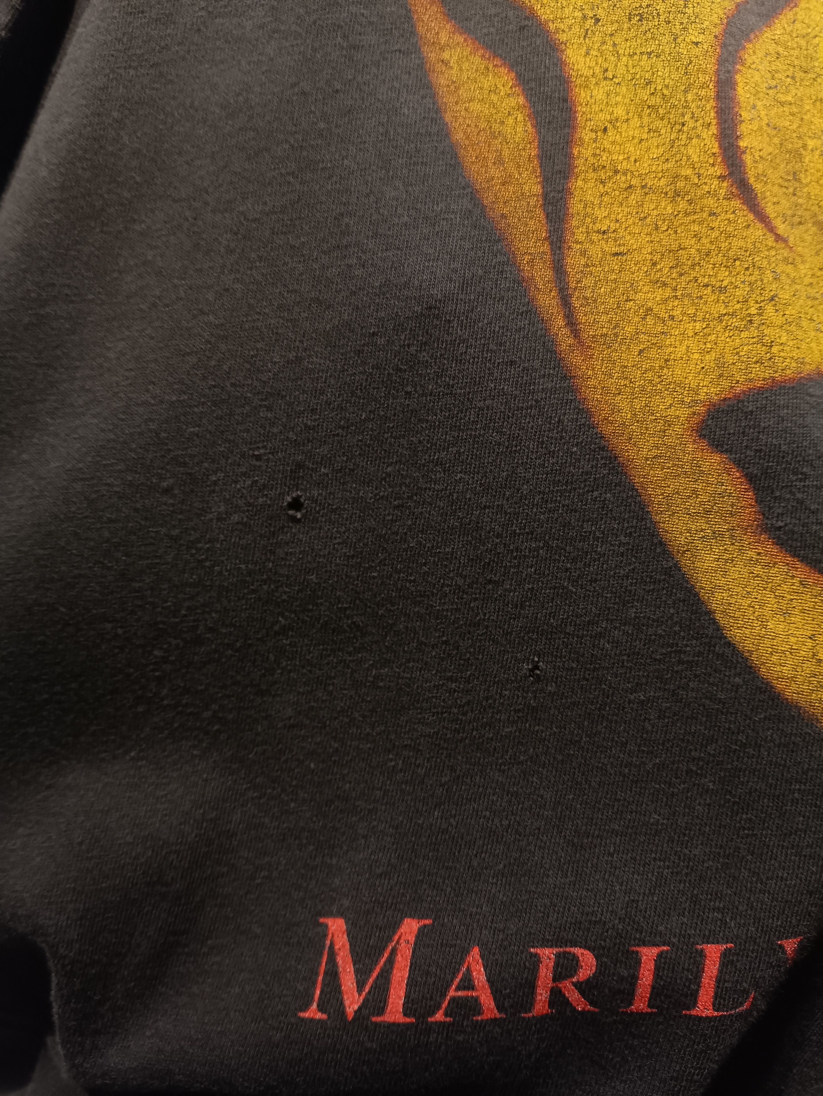 Band Tees × Vintage vintage 90s marilyn manson Size US L / EU 52-54 / 3 - 5 Thumbnail