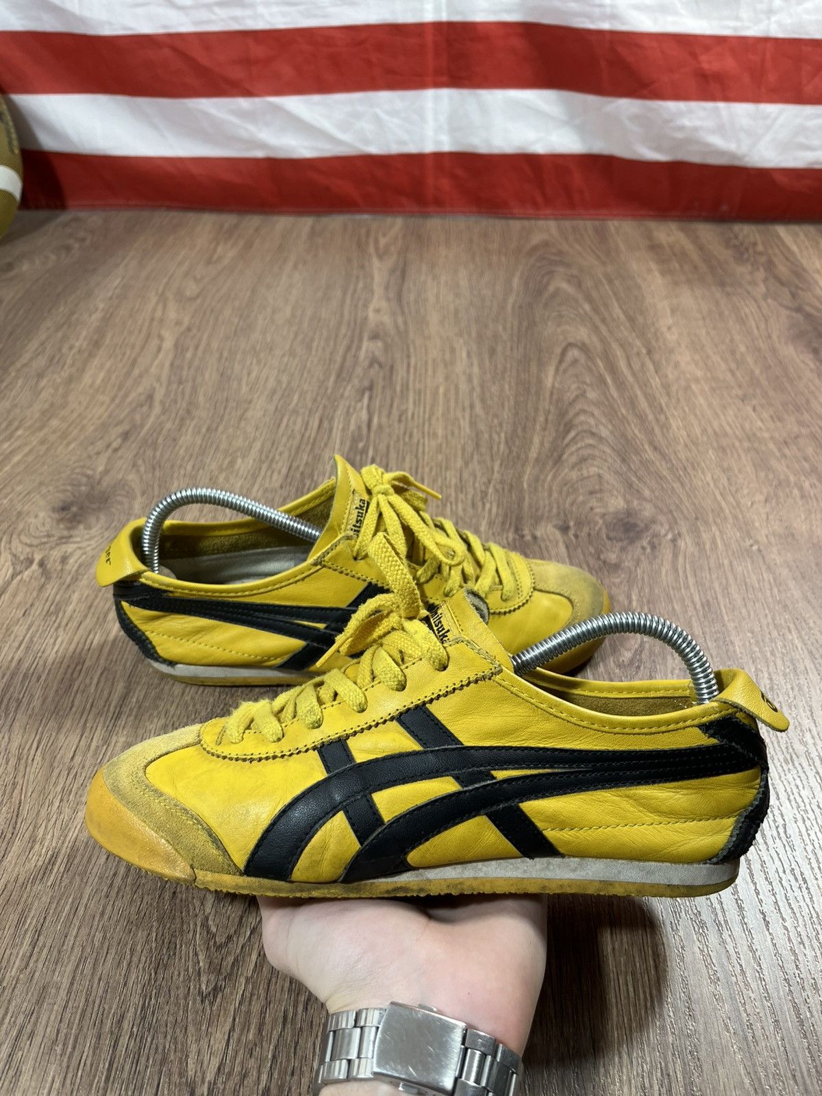 Onitsuka Tiger Vintage Yellow Onitsuka Tiger Size 40 Size US 7 / EU 40 - 1 Thumbnail
