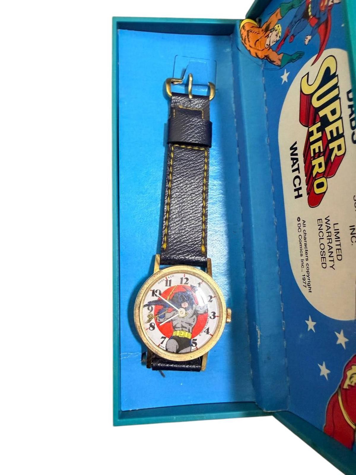 Other Vintage 1977 DABS DC Comics Batman Watch - Original Box Size ONE SIZE - 4 Thumbnail