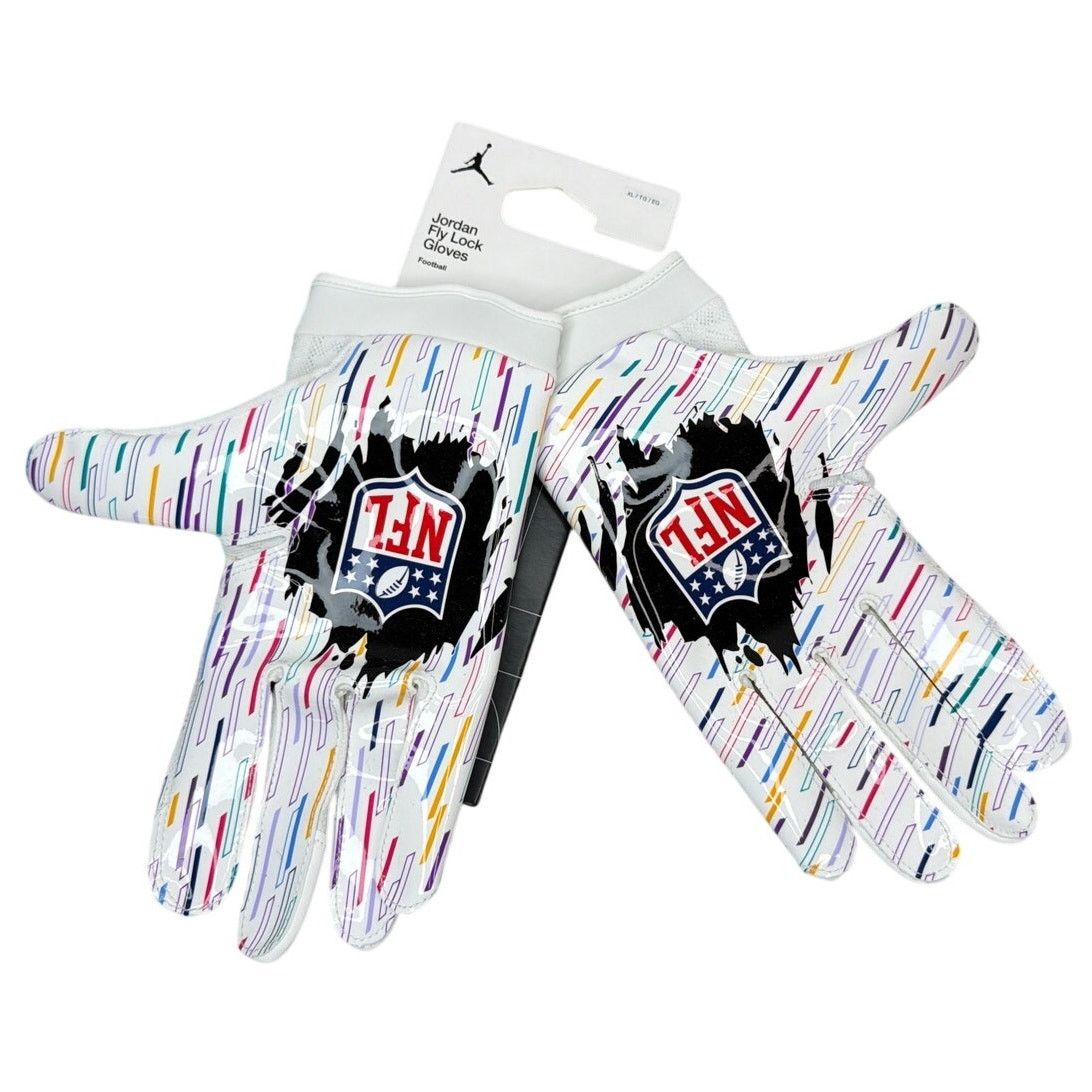 Jordan Brand Nike Jordan Vapor Jet football gloves NFL "Crucial Catch" Size ONE SIZE - 2 Thumbnail