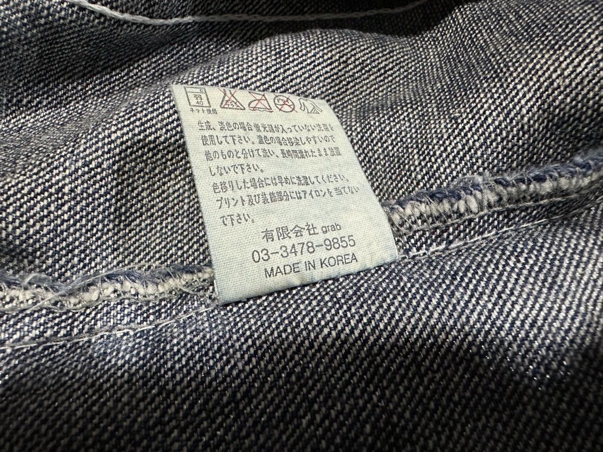 14th Addiction 🔥Y2K Archived Midas Denim Jacket Waxed Glitter Goth Punk Size US M / EU 48-50 / 2 - 12 Thumbnail