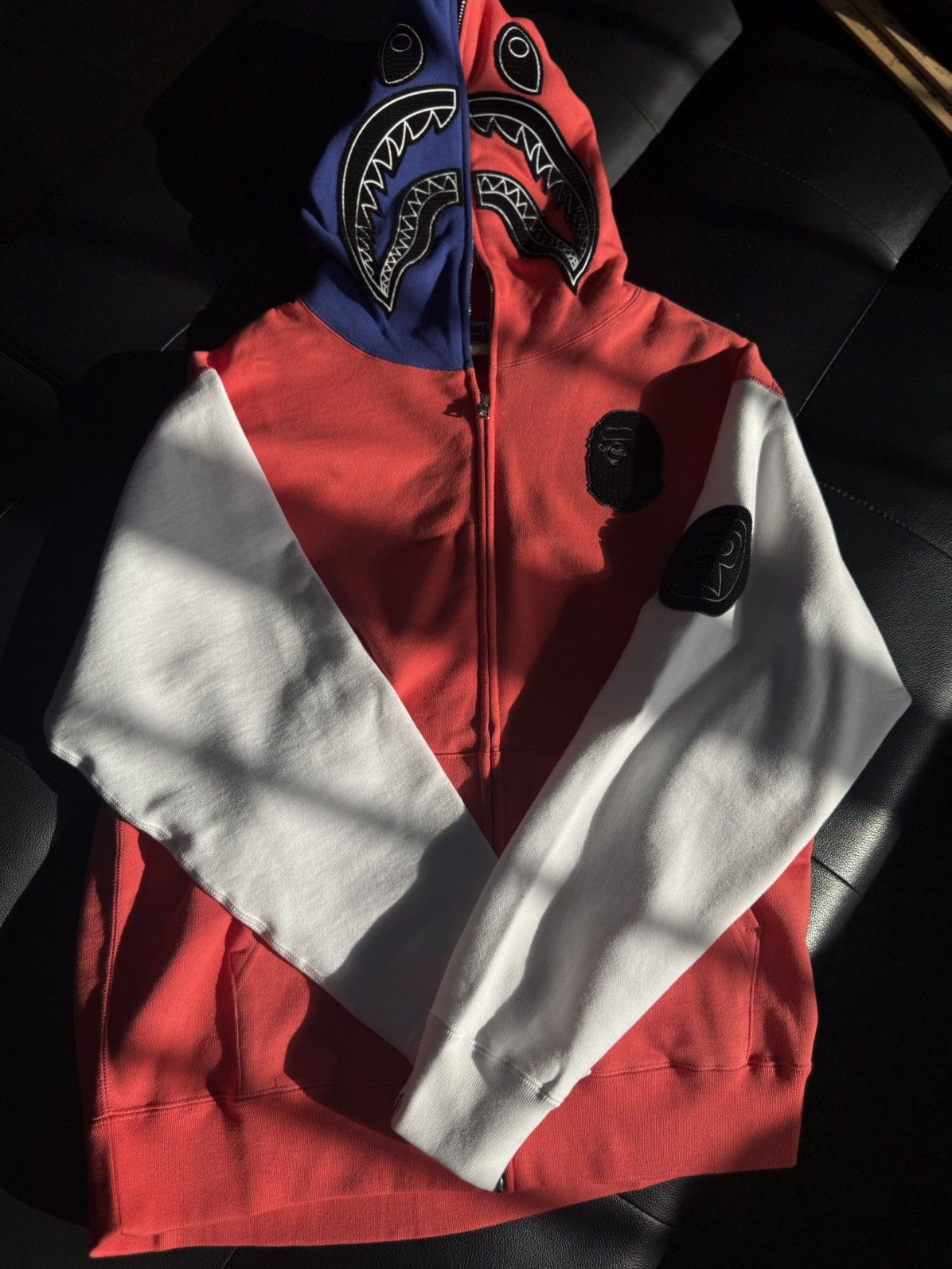 Bape Bape Multicolor Japan Exlusive Patch Hoodie Size L NEW Size US L / EU 52-54 / 3 - 4 Thumbnail