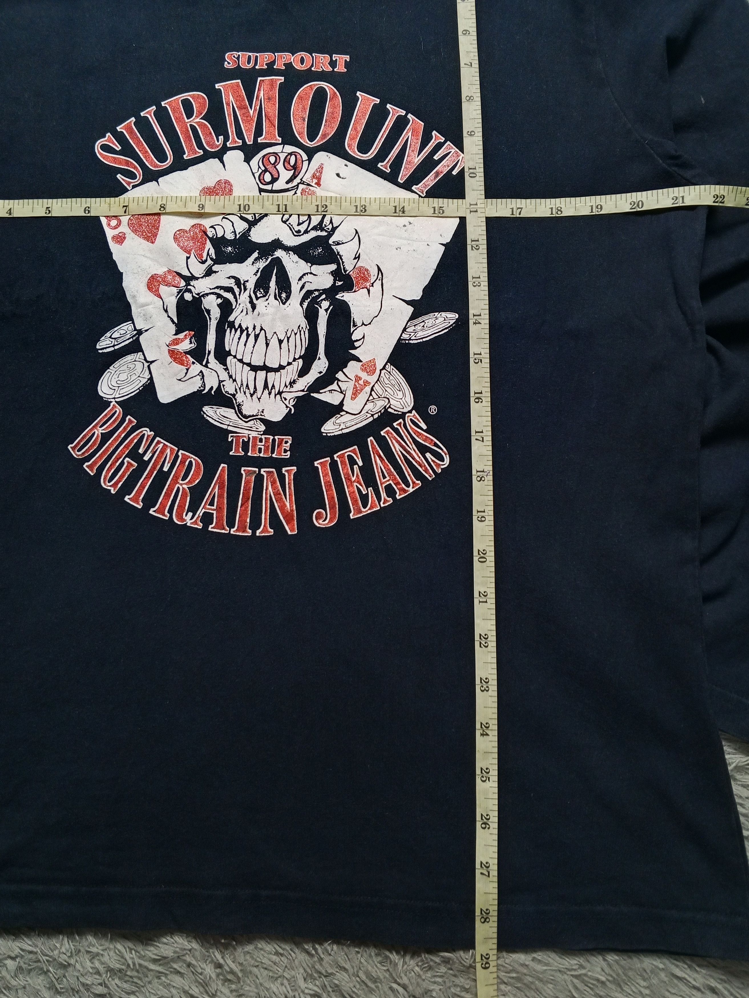 Japanese Brand Biker Vintage Japan Brand Skull Big Train Poker Motor Style Size US L / EU 52-54 / 3 - 4 Thumbnail