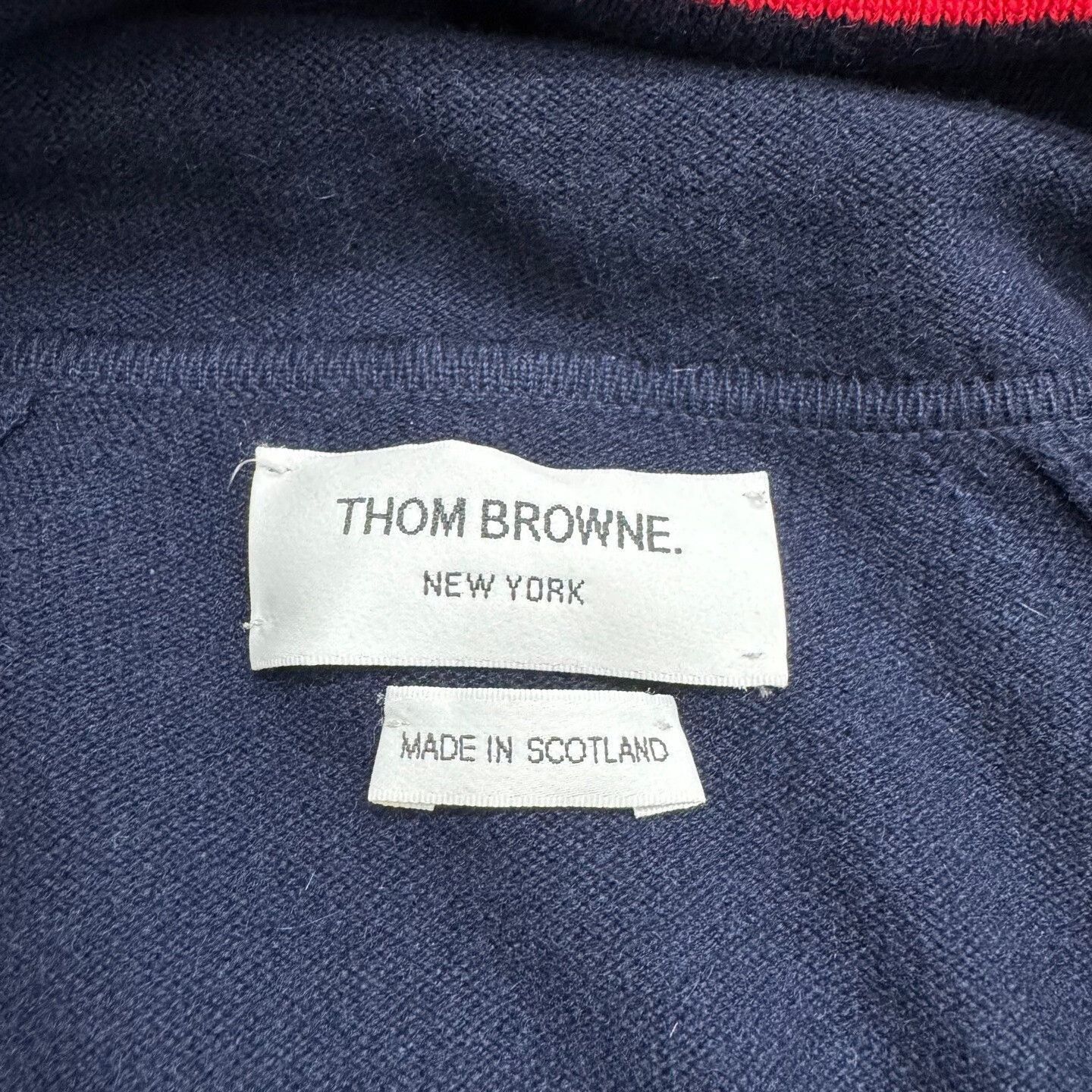 Thom Browne thom browne cashmere zip cardigan. Size US M / EU 48-50 / 2 - 3 Thumbnail