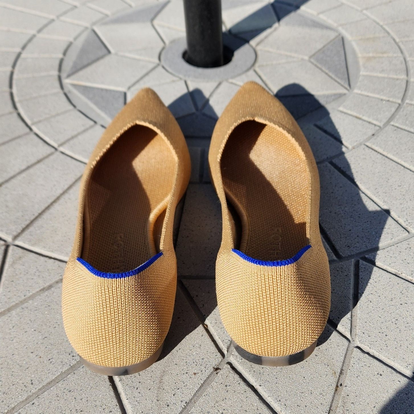 Designer Rothy's The Point Amber Knit Ballet Flats 8 Size US 8 / IT 38 - 5 Thumbnail