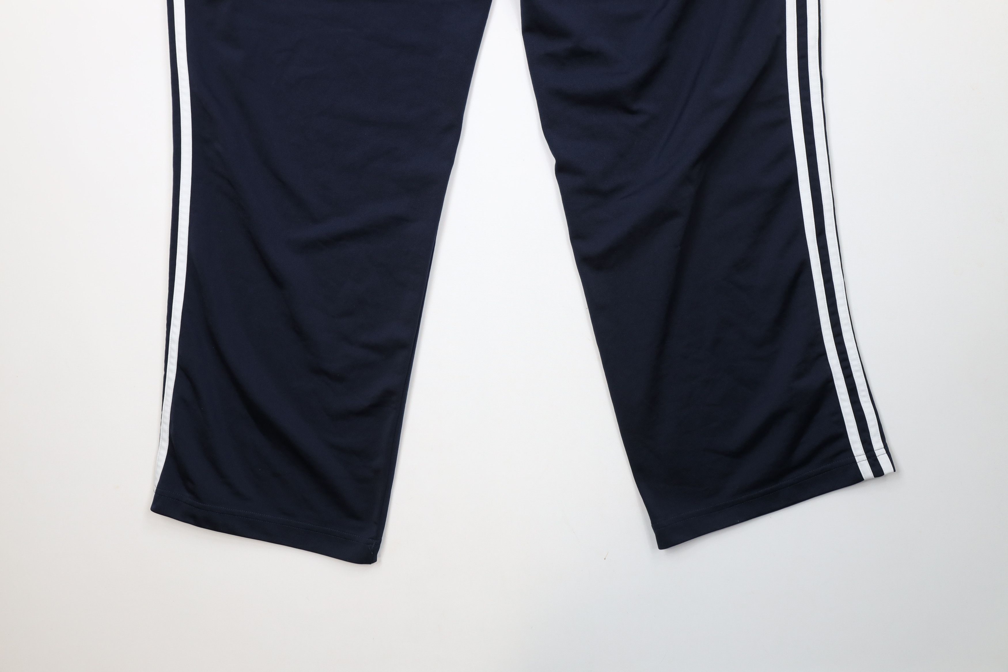 Adidas × Vintage Vintage Y2K Adidas Striped Wide Leg Sweatpants Pants Blue Size US 38 / EU 54 - 12 Thumbnail