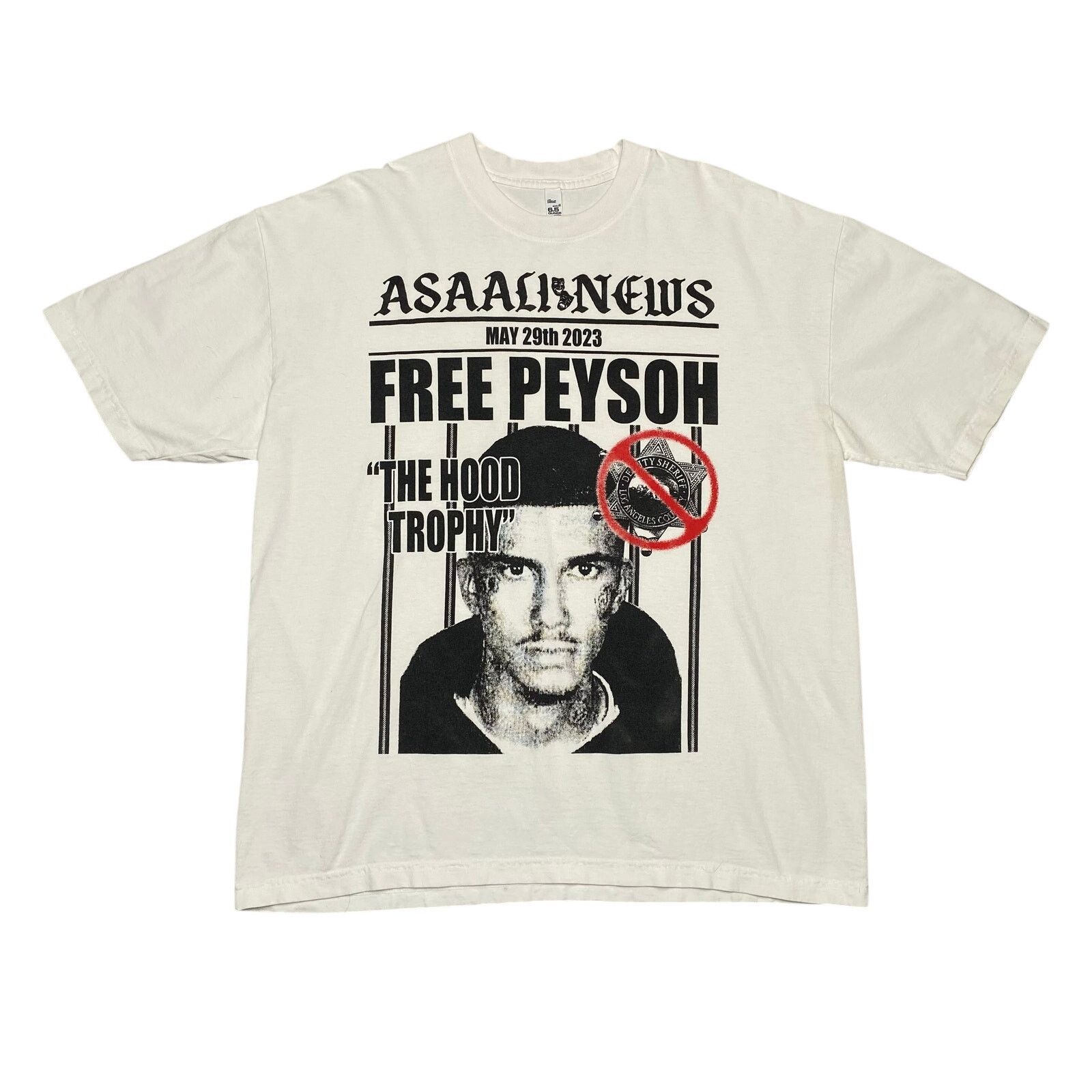 Los Angeles Apparel Asaali Free Peysoh The Hood Trophy Shirt Men's XL Streetwear Size US XL / EU 56 / 4 - 1 Thumbnail