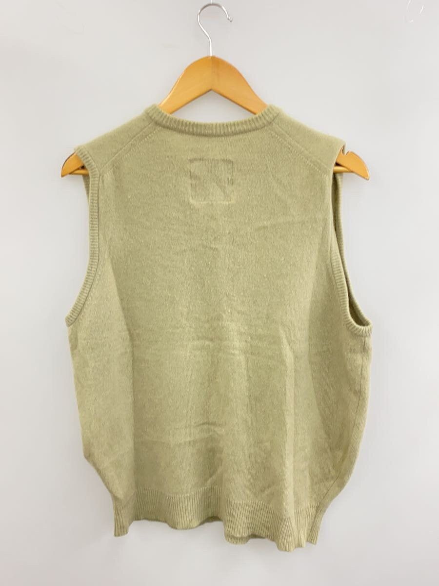 Undercover UC Ambivalence Period Cashmere Knit Vest (Thick) Khaki Size US M / EU 48-50 / 2 - 2 Thumbnail
