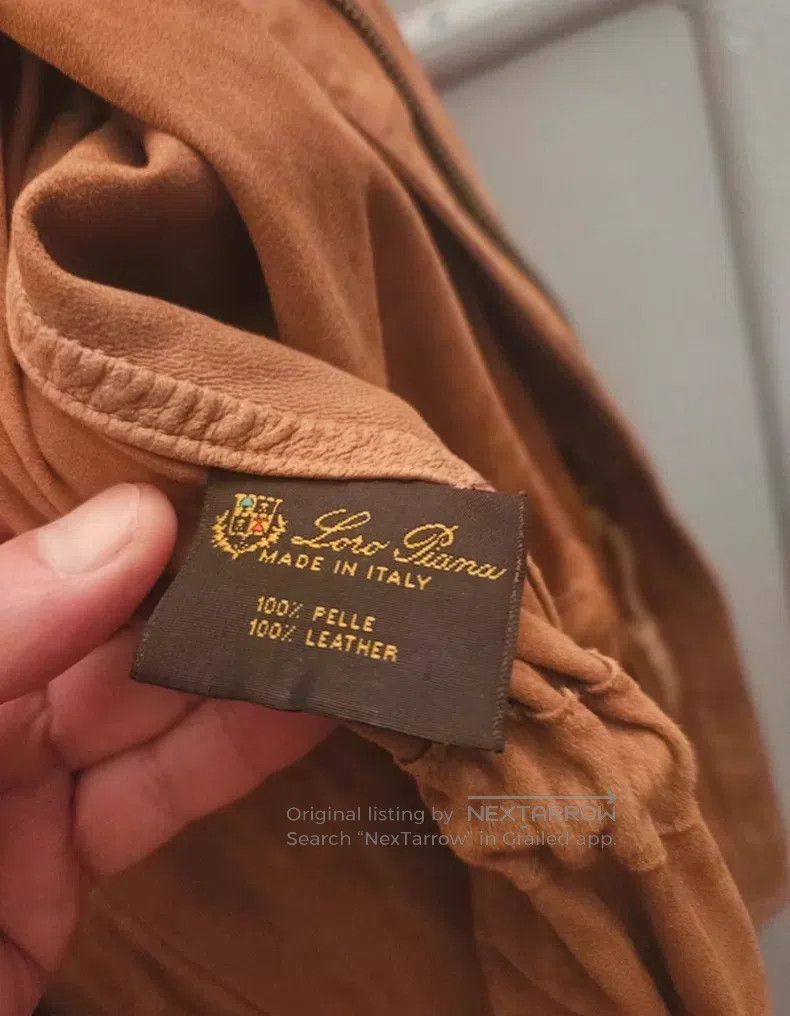 Loro Piana Loro Piana Luxurious leather coat - unlined, pure leather Size US L / EU 52-54 / 3 - 6 Thumbnail