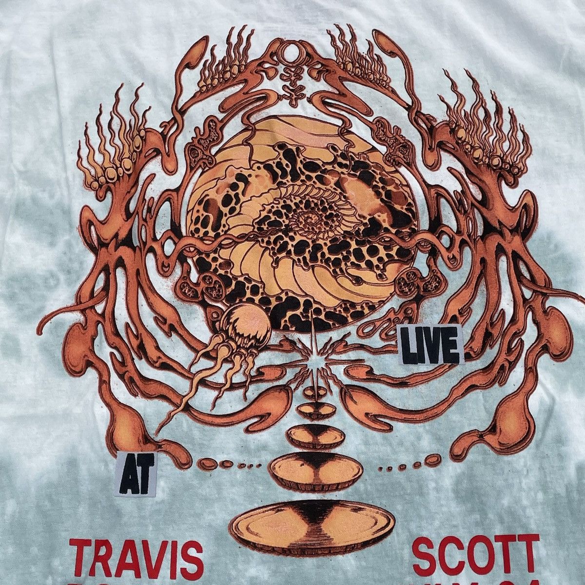 Travis Scott Rare travis scott rolling loud miami merch t shirt tie dye Size US M / EU 48-50 / 2 - 7 Thumbnail