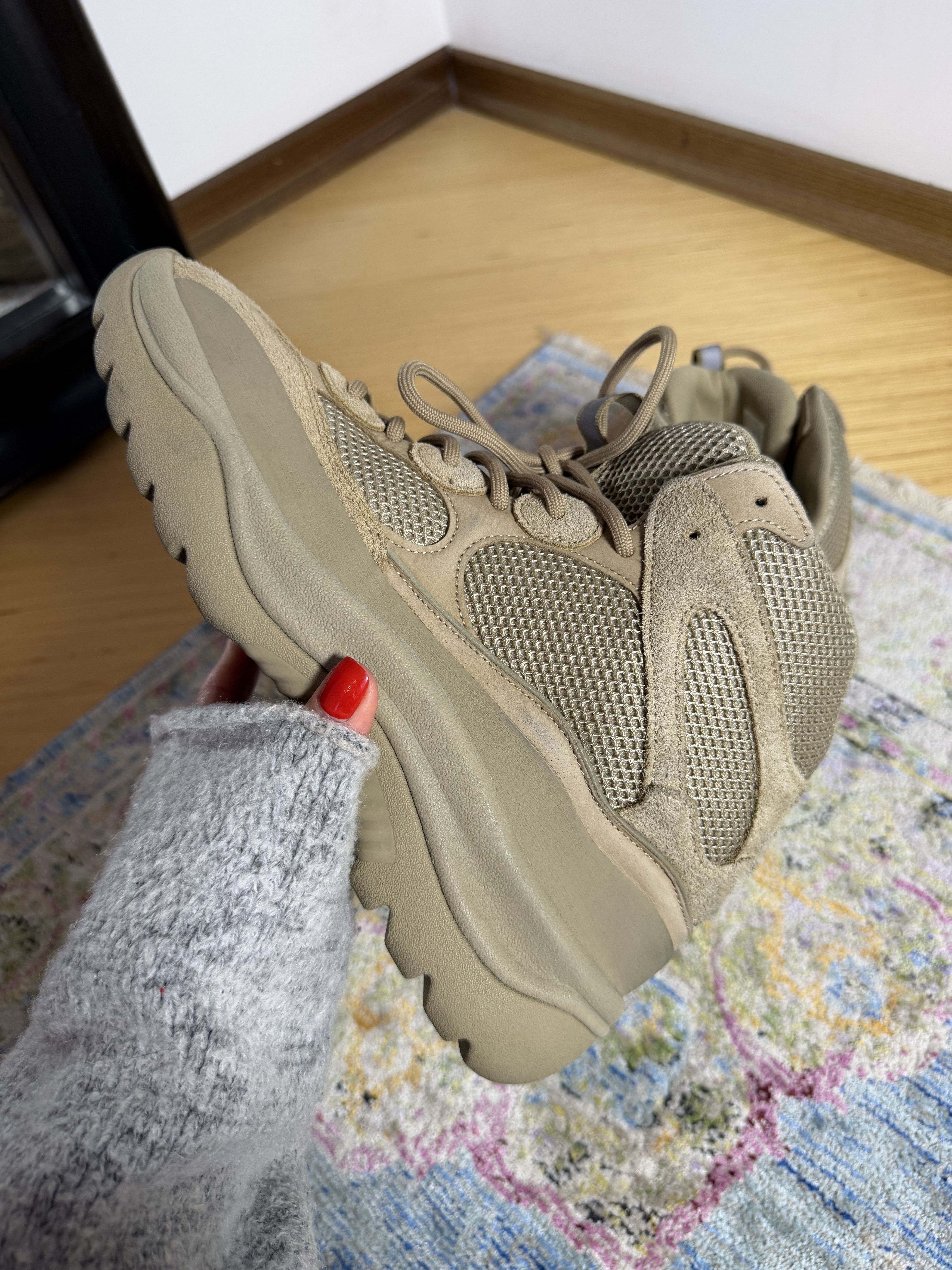 Adidas × Kanye West Yeezy Desert Boot Rock Size US 11.5 / EU 44-45 - 13 Thumbnail