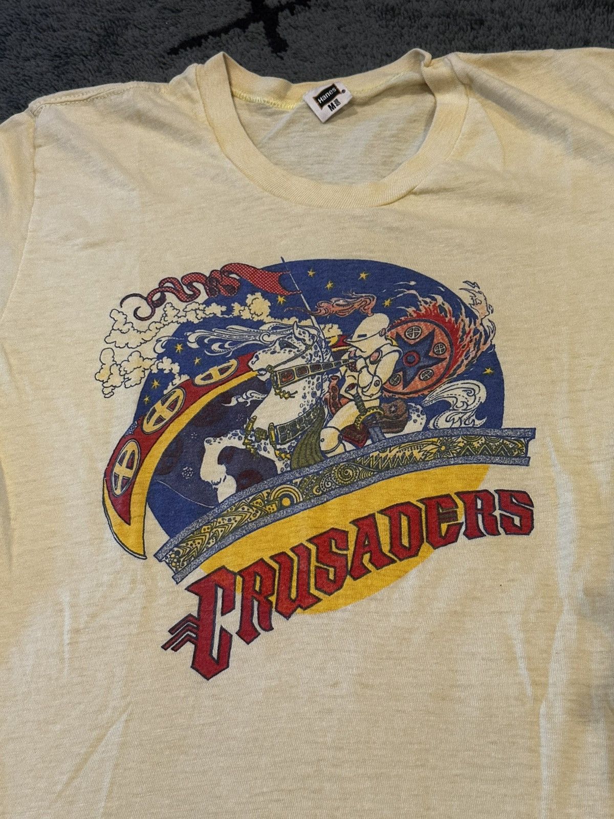Vintage Rare Vintage 70’s Crusaders Single Stitch T-Shirt Size US M / EU 48-50 / 2 - 3 Thumbnail