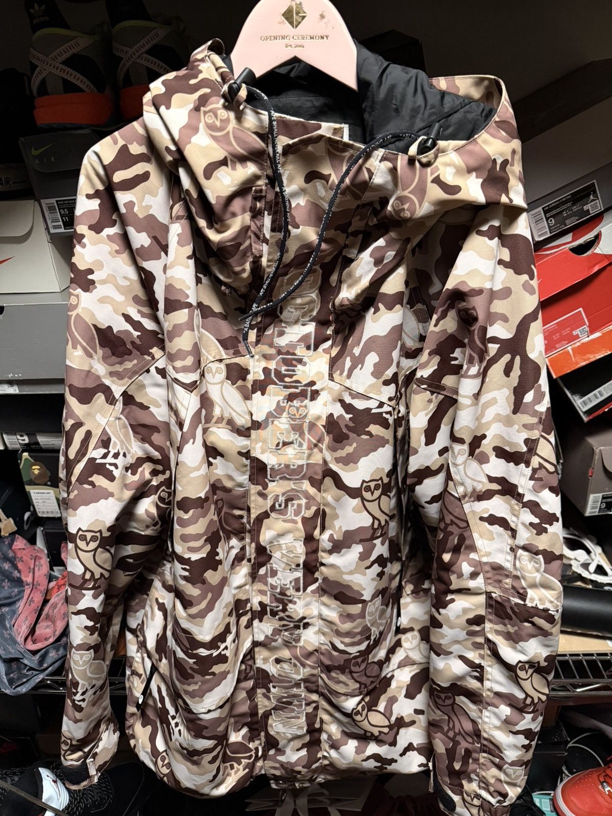Bape × October's Very Own Bape ovo woodland camo snowboard jacket Size US XXL / EU 58 / 5 - 1 Thumbnail