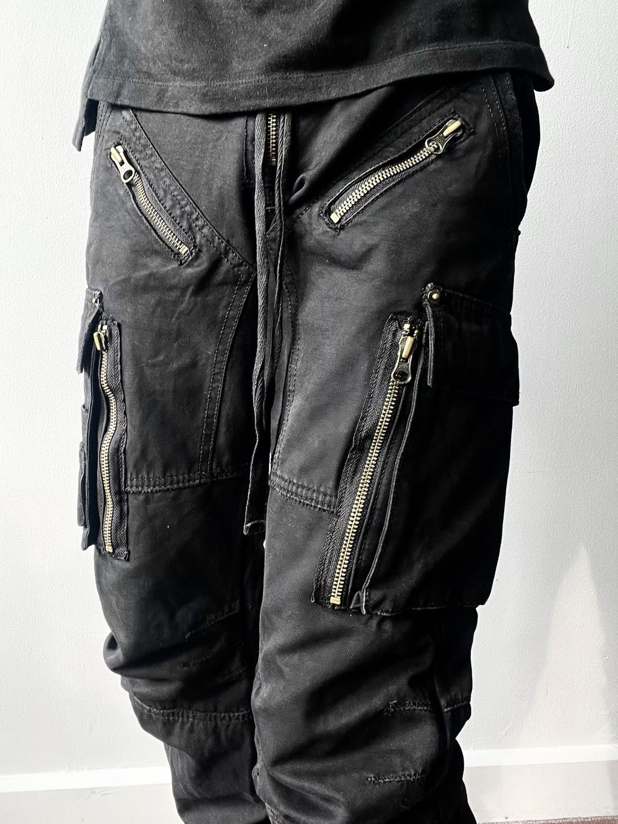 PPFM PPFM Avant-Garde Multi Zipped Pants Size US 30 / EU 46 - 7 Thumbnail