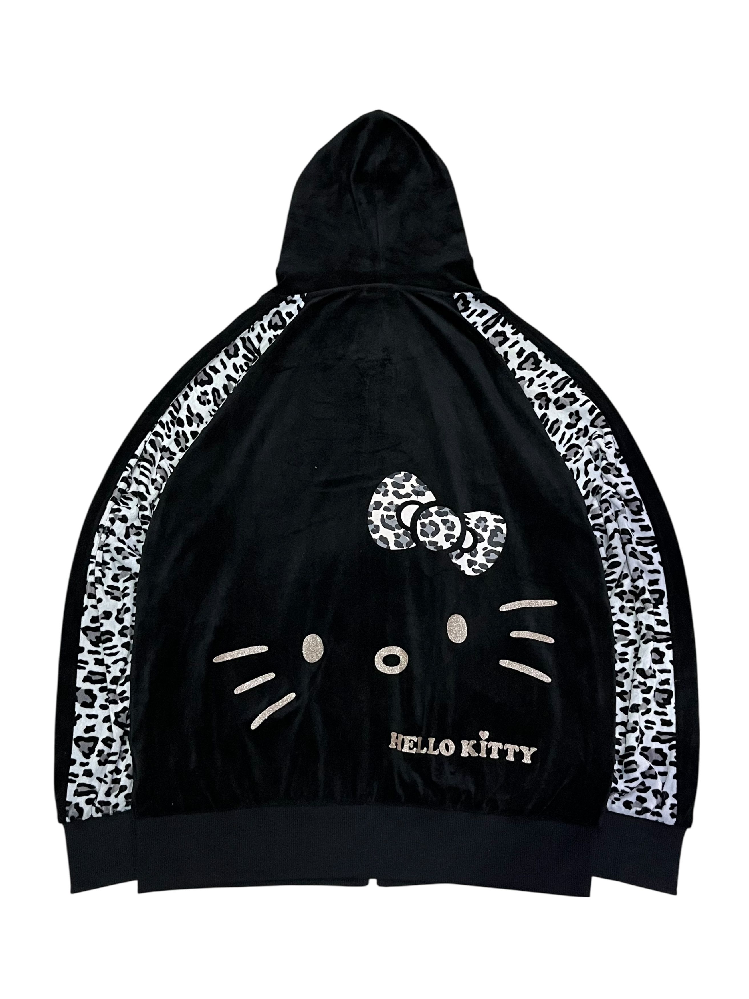 Ne-Net 🔥RARE JAPAN-ONLY HELLO KITTY Velvet Leopard Tracksuit Set Size US L / EU 52-54 / 3 - 6 Thumbnail