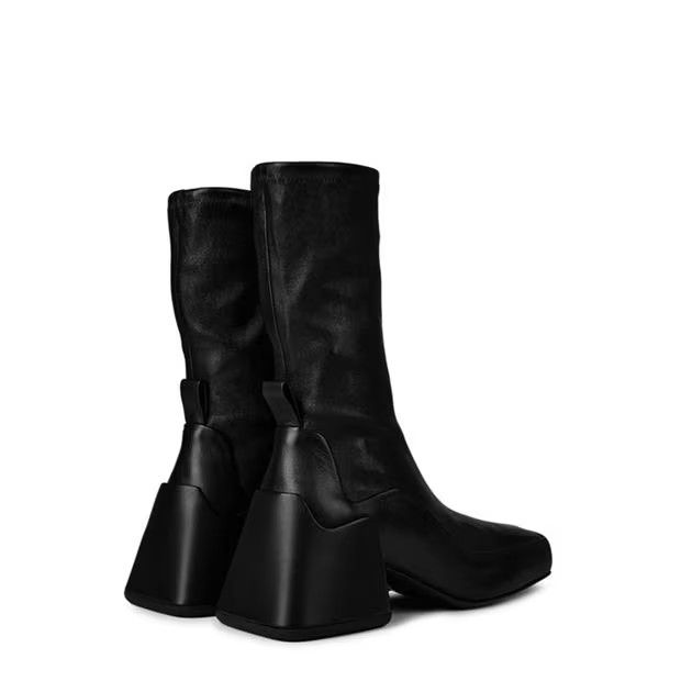 Jil Sander o1g2r1mq1024 Ankle Boots in Black Size US 8 / IT 38 - 4 Thumbnail