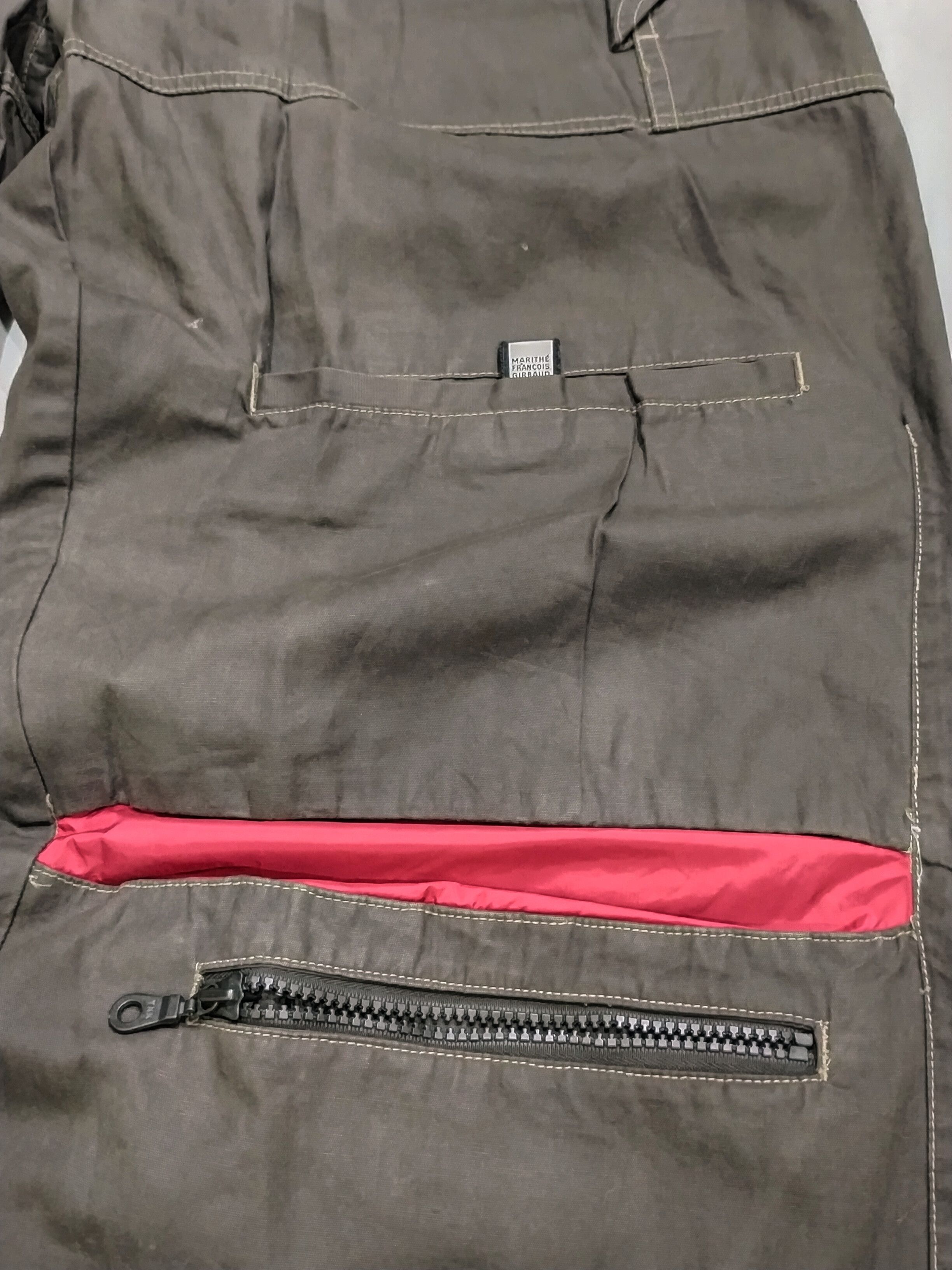 Marithe + Francois Girbaud 🔥 Y2K MARITHE FRANCOIS GIRBAUD BAGGY MULTIPOCKET PANT Size US 35 - 9 Thumbnail
