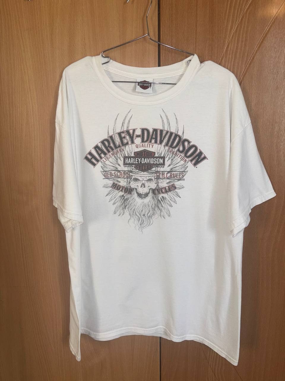 Harley Davidson Harley Davidson Motor Cycles XL White T Shirt Size US XL / EU 56 / 4 - 16 Thumbnail