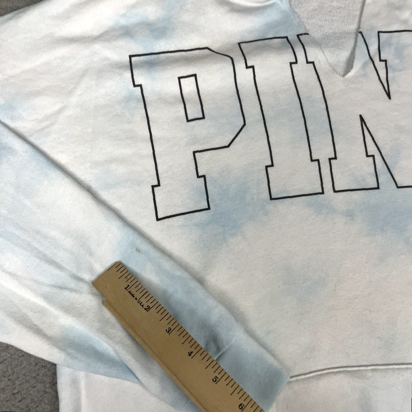 Victoria's Secret VINTAGE Victoria's Secret PINK Sweatshirt XS Adult Blue Tie Dye Logo Graphic Size XS / US 0-2 / IT 36-38 - 6 Thumbnail
