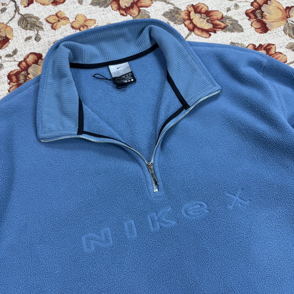 Nike × Tiger Woods × Vintage Vintage Nike Golf Zip Fleece Tiger Woods Streetwear Size L / US 10 / IT 46 - 3 Thumbnail