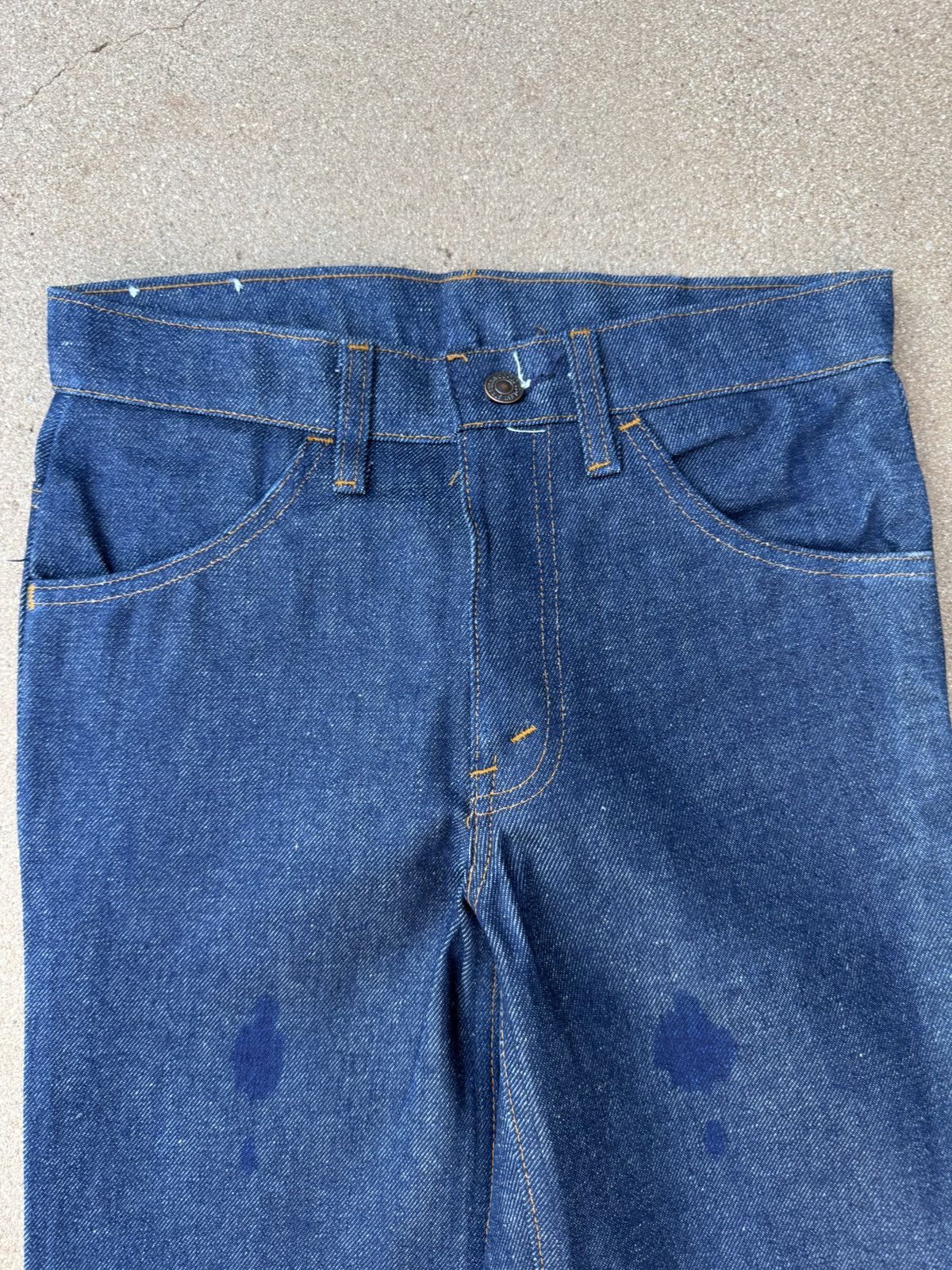 Levi's Vtg 80’s Levi’s 684 Orange Tab Bellbottom Flare Jeans 28x30 Size US 28 / EU 44 - 4 Thumbnail