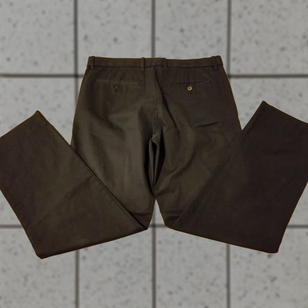 Gap Mens Gap Black Pants 34x30 Chino Dress Trouser Slack Khaki Size US 34 / EU 50 - 1 Thumbnail