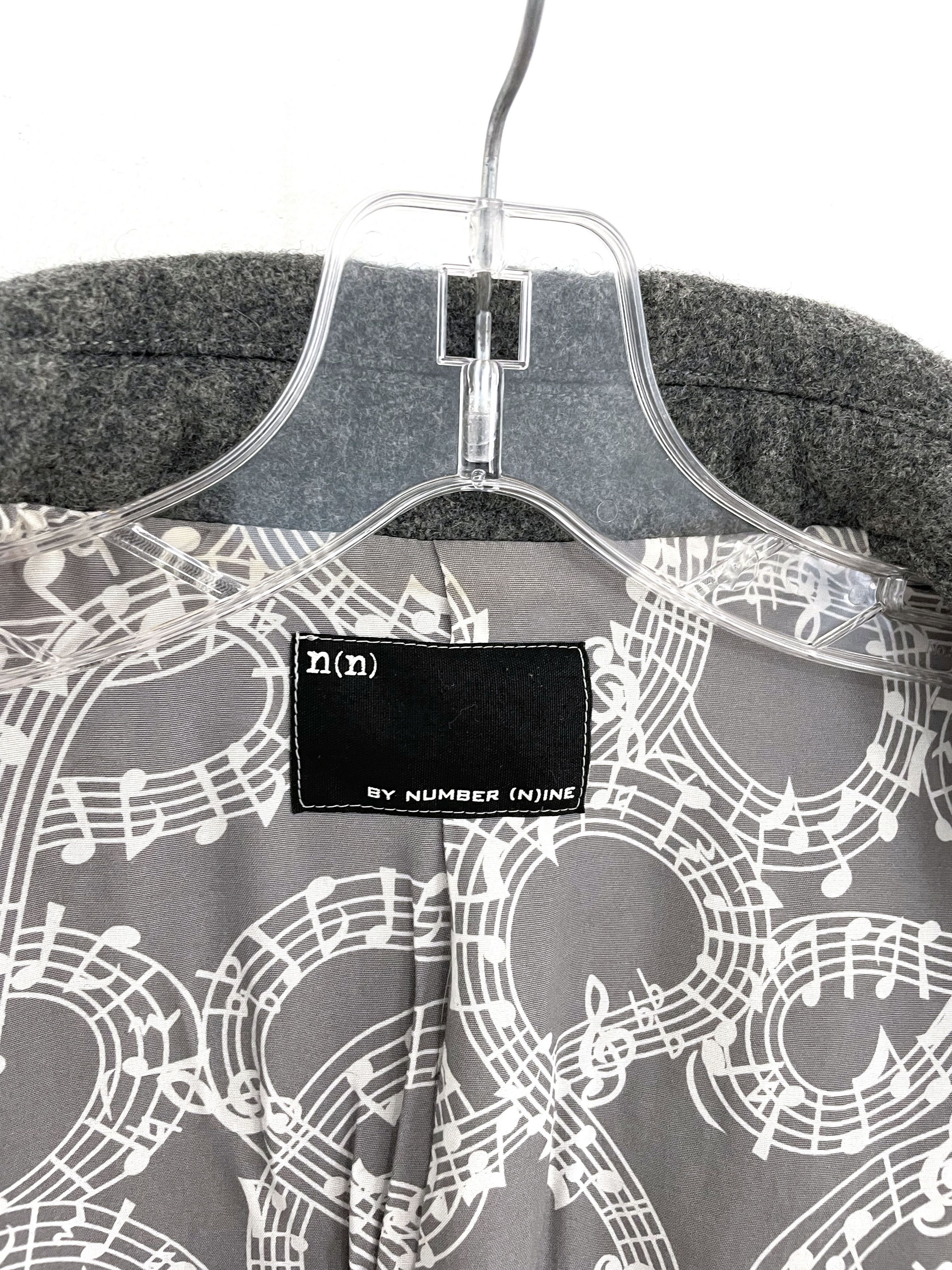 Number (N)ine Wool Peacoat Size US XL / EU 56 / 4 - 8 Thumbnail