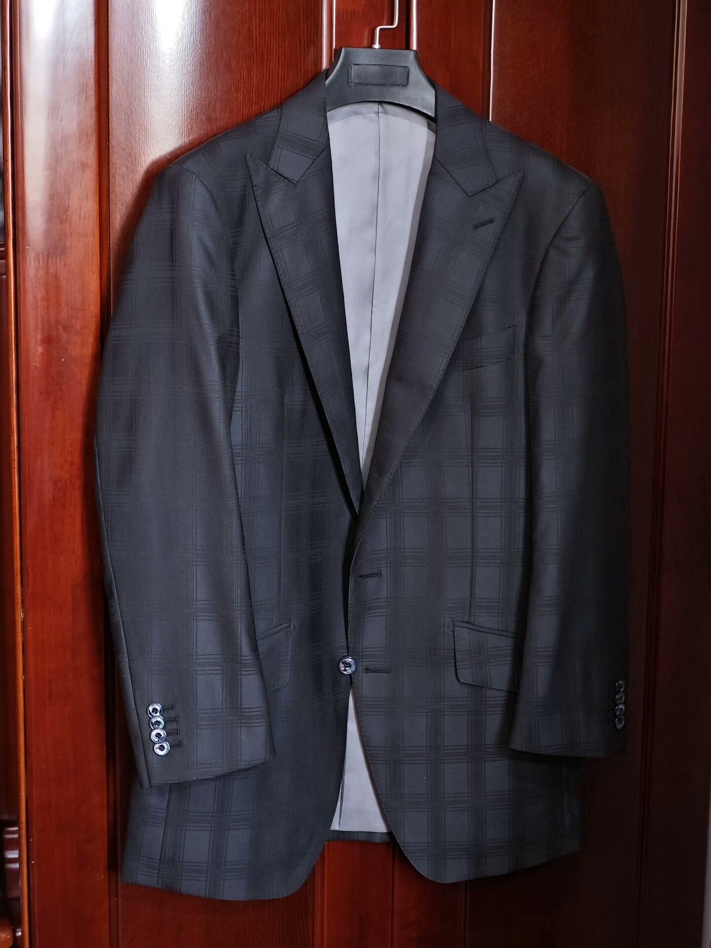Luciano Barbera Italian Carlo Barbera Wool Blazer Jacket Size US M / EU 48-50 / 2 - 1 Thumbnail