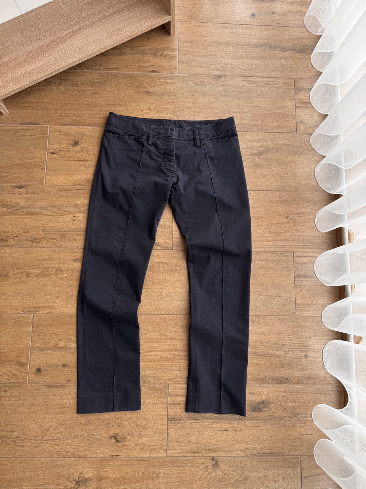 Missoni × Vintage Vintage Missoni Skinny W' Navy Formal Pants Size 26" / US 2 / IT 38 - 1 Thumbnail