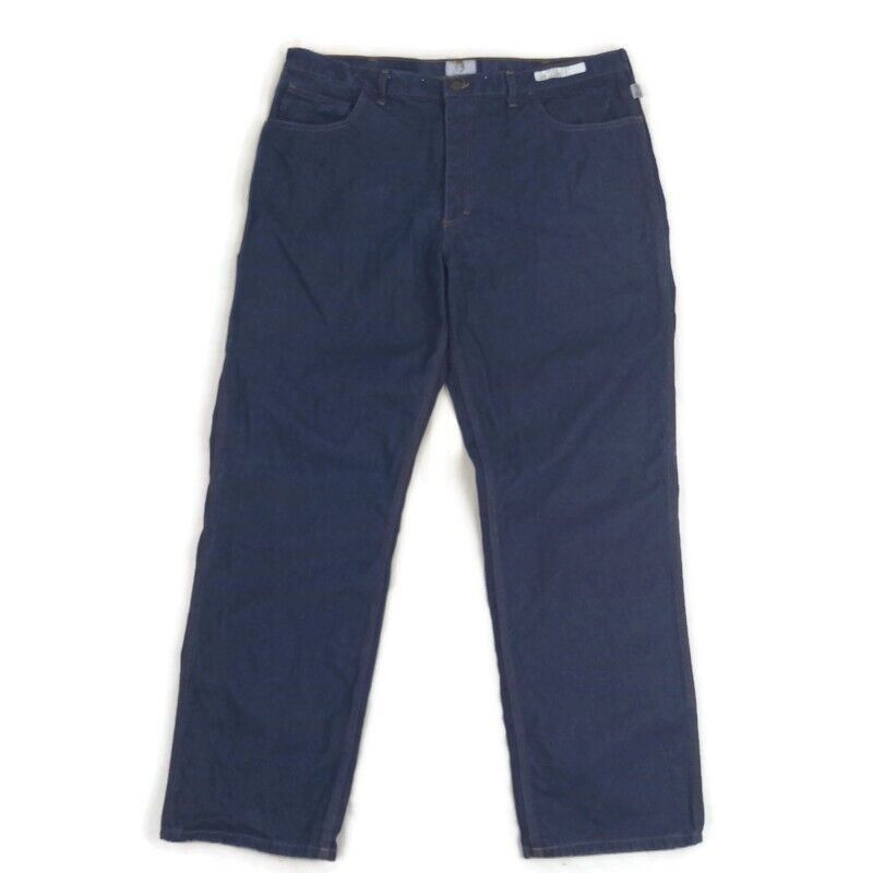 Jeans Antifiamma Tyndale Uomo 40X36 Blu Denim - Dritto, Nuovo Con Etichette