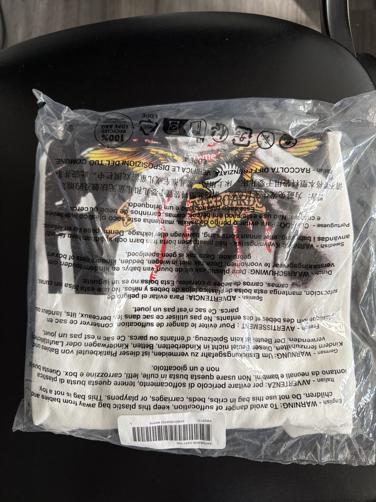 Antihero × Supreme Supreme Antihero Tee Size L - White Size US L / EU 52-54 / 3 - 2 Thumbnail