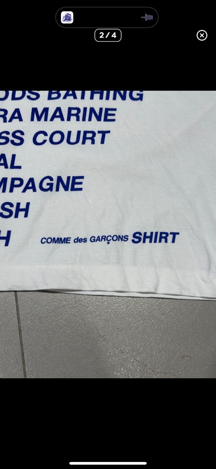 Comme des Garcons comme des garcons archive “refreshing” shirt Size US S / EU 44-46 / 1 - 2 Thumbnail